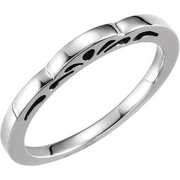 14K Yellow Stackable Ring-