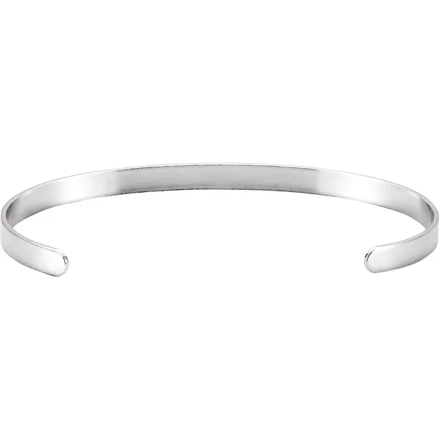 Sterling Silver Cuff Bracelet - 4.75 mm