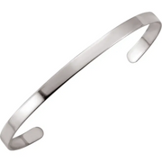 Sterling Silver Cuff Bracelet - 4.75 mm-