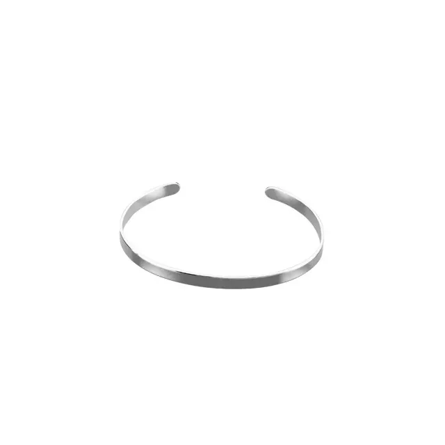 Sterling Silver Cuff Bracelet - 4.75 mm-