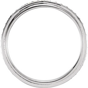 14K Yellow Eternity 1/3 CTW Diamond Duo Band Size 7-7.00 (approximate standard size)-