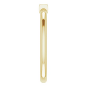 14K Yellow 1/8 CTW Diamond Stackable Ring-