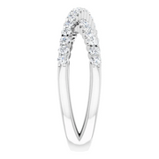14K Rose 1/5 CTW Diamond Scattered Ring-7.00 (approximate standard size)-