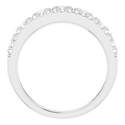 14K White 1 CTW Lab-Grown Diamond Ring-