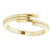 14K Yellow Geometric Ring-