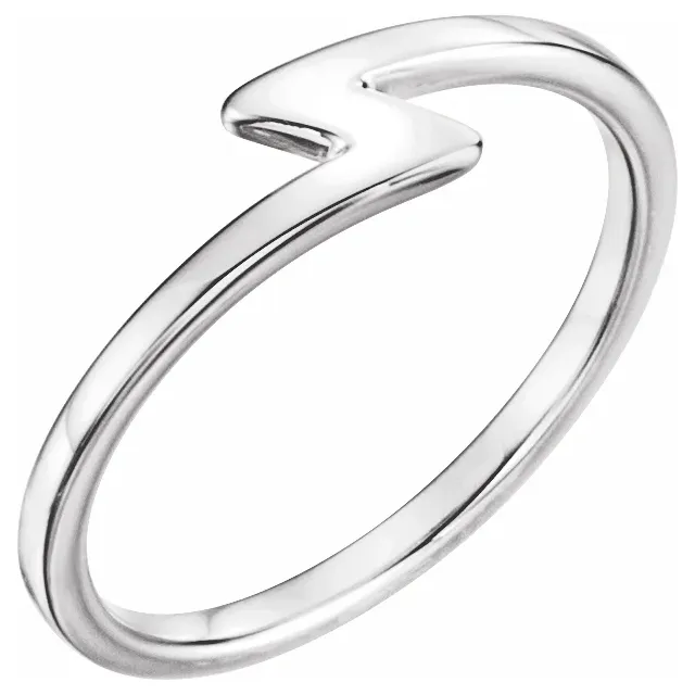 Platinum Stackable Ring-