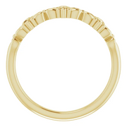 14K Yellow Vintage-Inspired Stackable Ring-