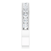 14K White 7/8 CTW Diamond Anniversary Band-
