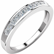 14K yellow 1/2 CTW Diamond Anniversary Band Size 8-