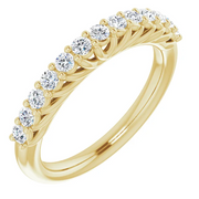 14K Yellow 3/8 CTW Diamond Anniversary Band-