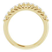 14K Yellow 3/8 CTW Diamond Anniversary Band-