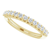 14K Yellow 3/8 CTW Diamond Anniversary Band-