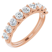 14K Yellow 3/8 CTW Diamond Anniversary Band-