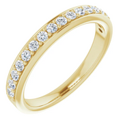 Platinum 5/8 CTW Diamond Anniversary Band-