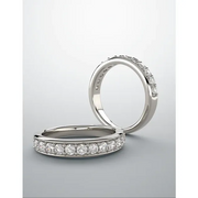 Platinum 5/8 CTW Diamond Anniversary Band-