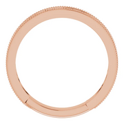 14K Rose Geometric Stackable Ring-