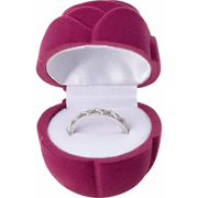 14K Rose Stackable Crown Ring-