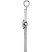 14K Rose 1/10 CTW Diamond Pendant-