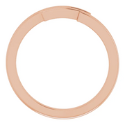 14K Rose Geometric Ring-