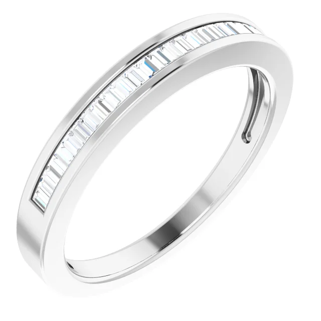 14K Yellow 1/4 CTW Diamond Anniversary Band Size 6-6.00(approximate standard size)-