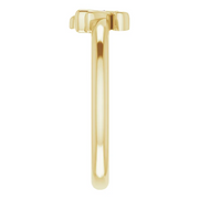 14K Yellow .03 CTW Diamond Youth Bee Ring-
