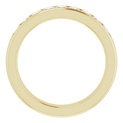 14K Yellow 1 3/8 CTW Diamond Band-