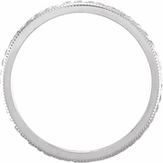 Platinum 2 mm Design-Engraved Band Size 8.5-8.5-