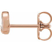 14K Rose 1/10 CTW Diamond Right Earring-