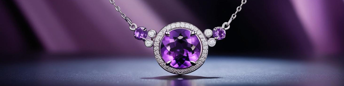 February Birthstone Jewelry Amethyst