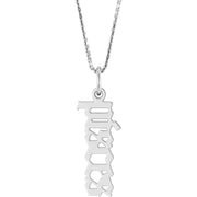 Zodiac 14K Gothic Necklace-14K White-Pices-