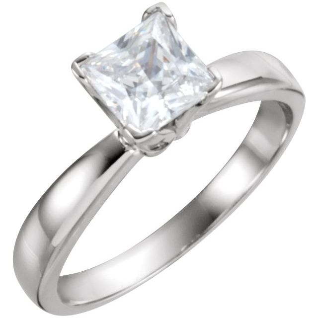 1/4 CTW Diamond Solitaire Engagement Ring-