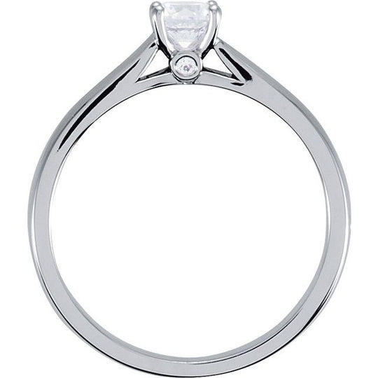 Diamond Engagement Ring with Accent