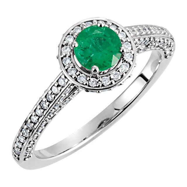 5/8 CTW Natural Diamond Engagement Ring