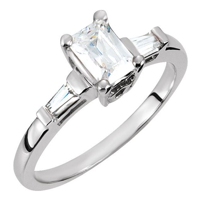 Platinum 1/6 CTW Diamond Band-