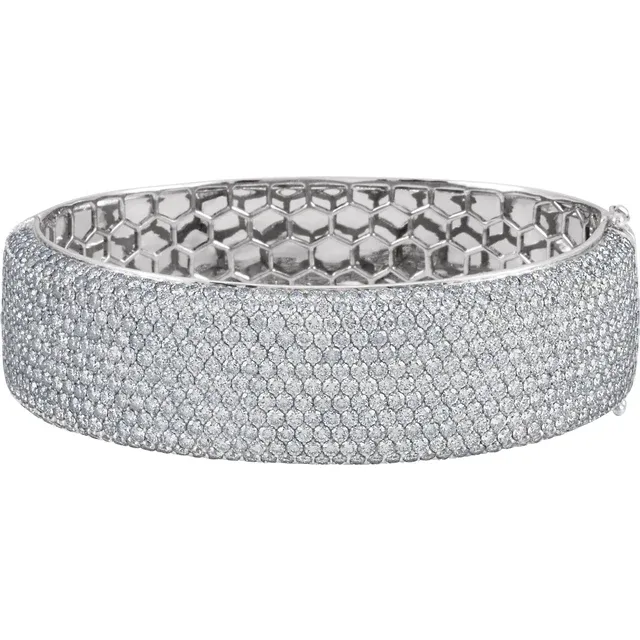 Pav Bangle Bracelet-