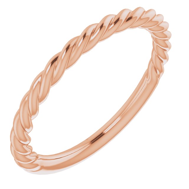 1.5 mm Twisted Rope Band-14kt Rose Gold-4-