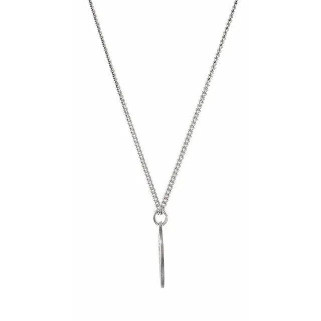 Sterling Silver 18 mm First Communion Medal 18" Necklace-