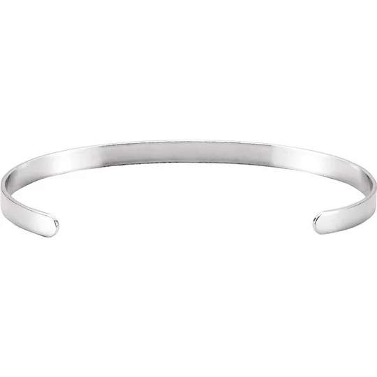 Sterling Silver Cuff Bracelet - 4.75 mm