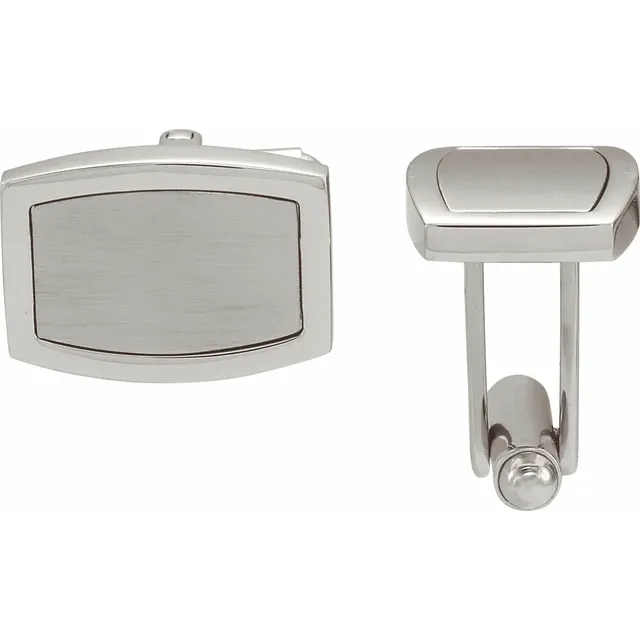 Stainless Steel Cuff Links-