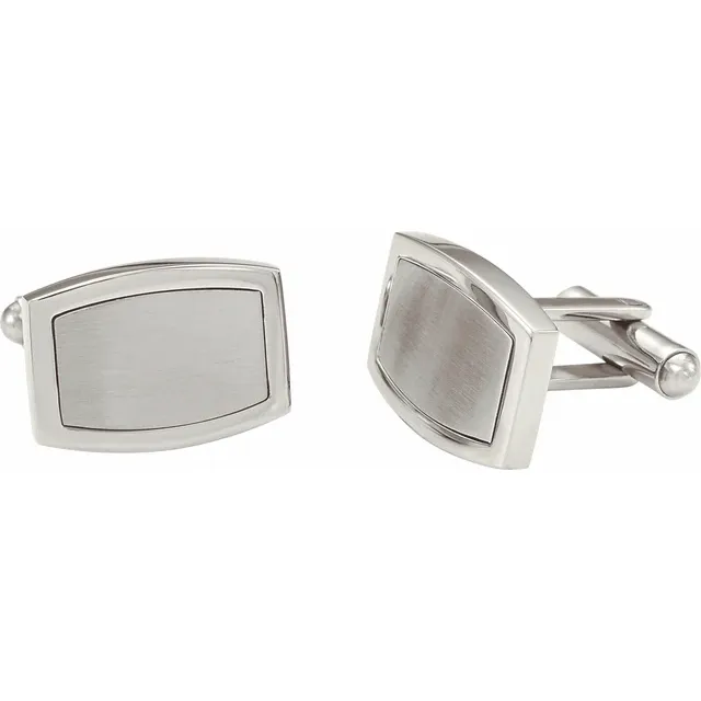 Stainless Steel Cuff Links-