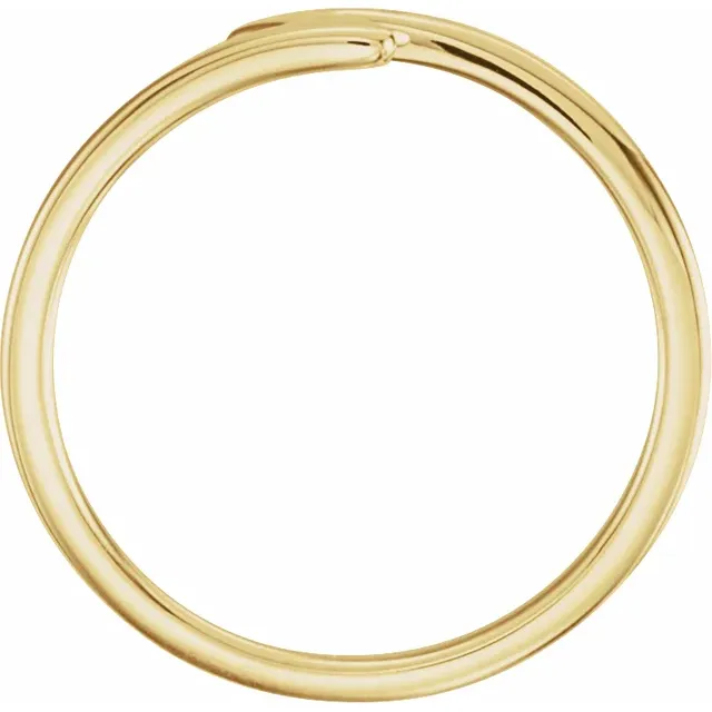 14K Yellow Stackable Ring-
