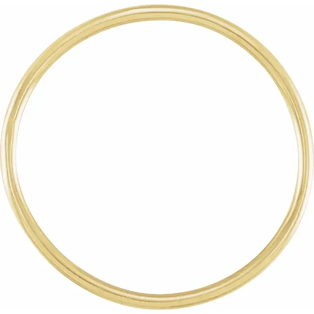14K Yellow Stackable Ring Size 7-