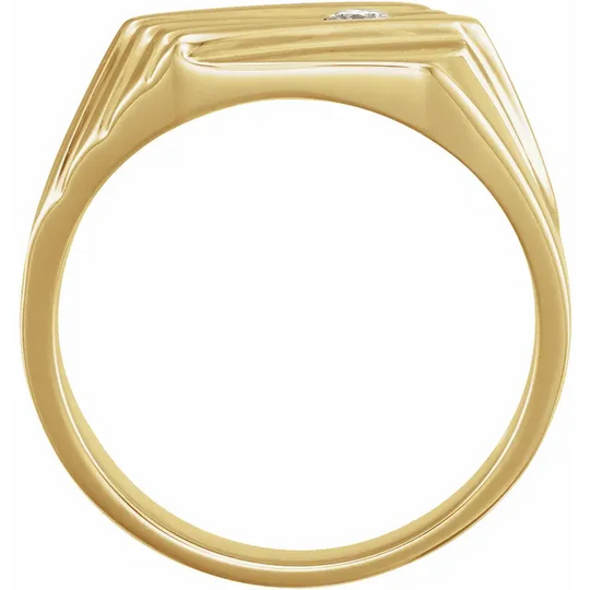 Men's Solitaire Ring